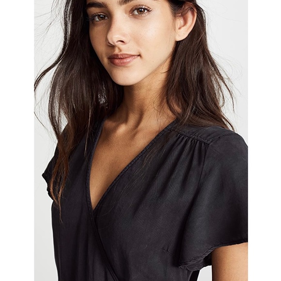 Bella Dahl Flowy Wrap Dress - Picture 5 of 10